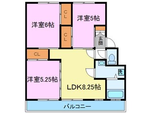 ＭＥＳＳＡＧＥ三島幸原の物件間取画像